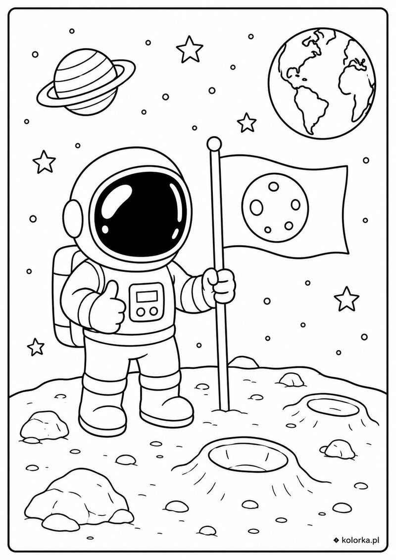Astronauci, kosmos i planety - planety krążące wokół Słońca